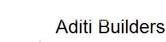Aditi Builders logo